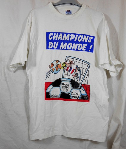 Maillot France Zidane - finale coupe du monde 98 (Neuf avec emballage d