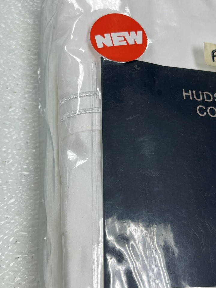 Hudson Park 800 TC Egyptian Cotton King Pillowcases white New eBay