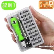 32 in 1 Small Magnetic Screwdriver Set Torx Driver Professional Repair Tool Kit