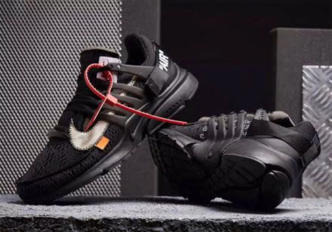 X Off White The Ten Air Presto Black Aa3830-002 Size Us12 Men&#039;S Sneakers |