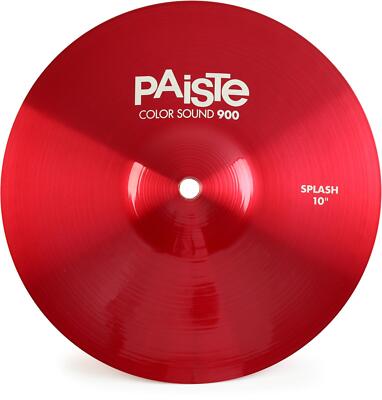 Paiste 10'' Color Sound 900 Red Splash Cymbal