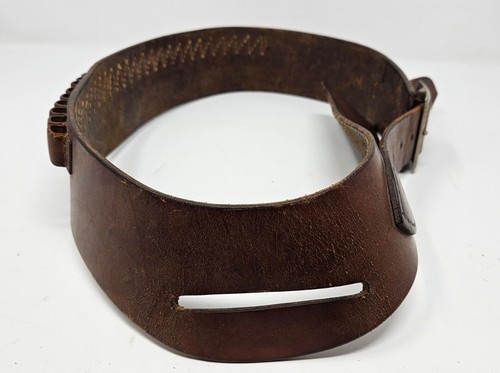 Vintage Hunter Straight Drop Leather Holster 1060 F3 & Gun Belt 158 MED Cowboy - Picture 13 of 23