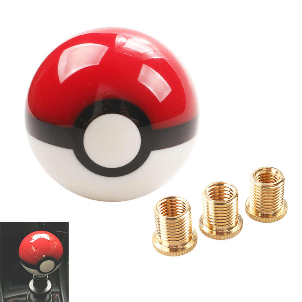 Pokemon PokeBall Gear Shift Knob Pokeball Shift Head Diameter 54mm