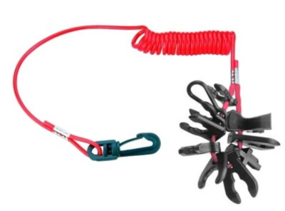 Kabel KEY Suzuki Tohatsu Honda Yamaha OMC Johnson Evinrude Notstop Quickstop