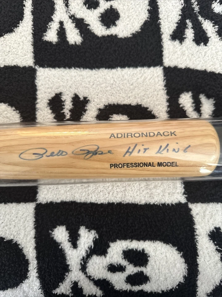 🔥🔥Pete Rose 🔥🔥”Hit King" 🔥🔥Auto Adirondack Bat 💎PSA Authentic💎 - Image 3 of 3