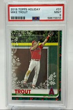 2019 Topps Holiday Baseball Mega Box Cards 21