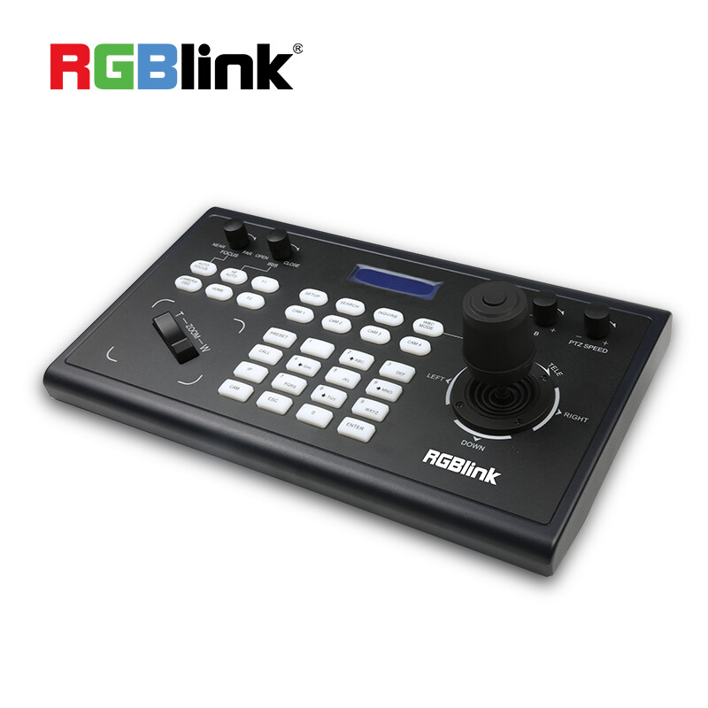 Rgblink RGBCTL-PTZ-BK PTZ Controller 4D Joystick Keyboard Switcher Supports PoE