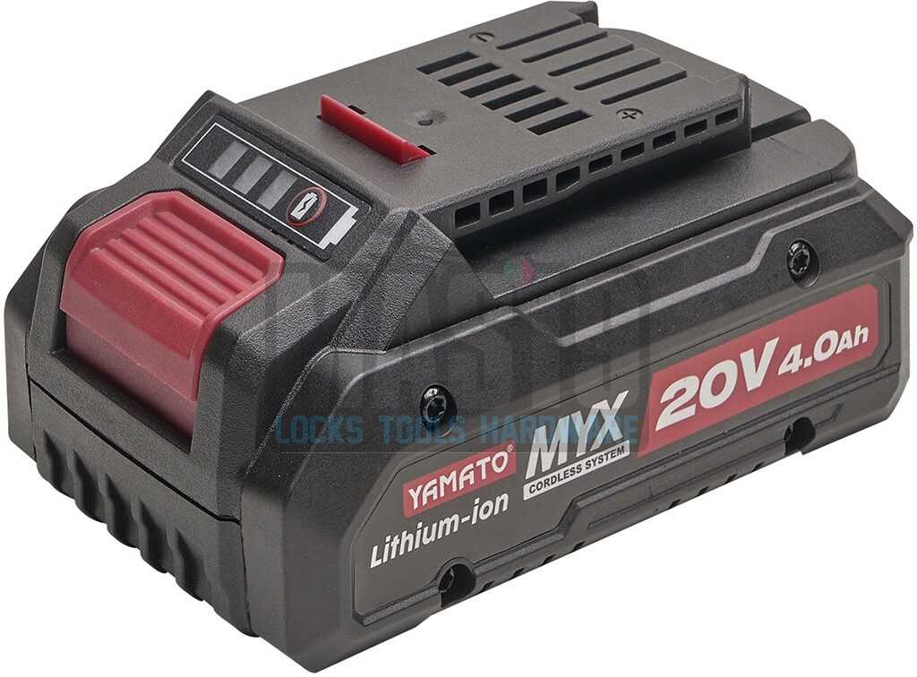 Batteria 20V 4Ah Slim Yamato MYX BLS2040: Ricambio Originale Alta Durata