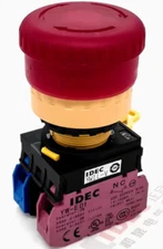 1pcs IDEC Emergency Stop Pushbutton Switch YW1L-V4E11Q4R