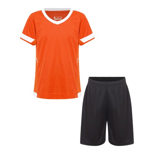 Unisex Kids Outfit Team Tracksuits Shorts Set T-shirt Suit Competition Custom - Picture 32 of 57