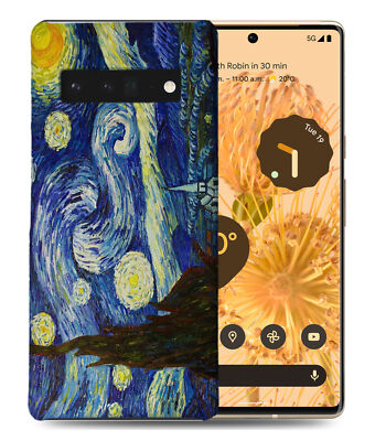 CASE COVER FOR GOOGLE PIXEL|VINCENT VAN GOGH - THE STARRY NIGHT ART