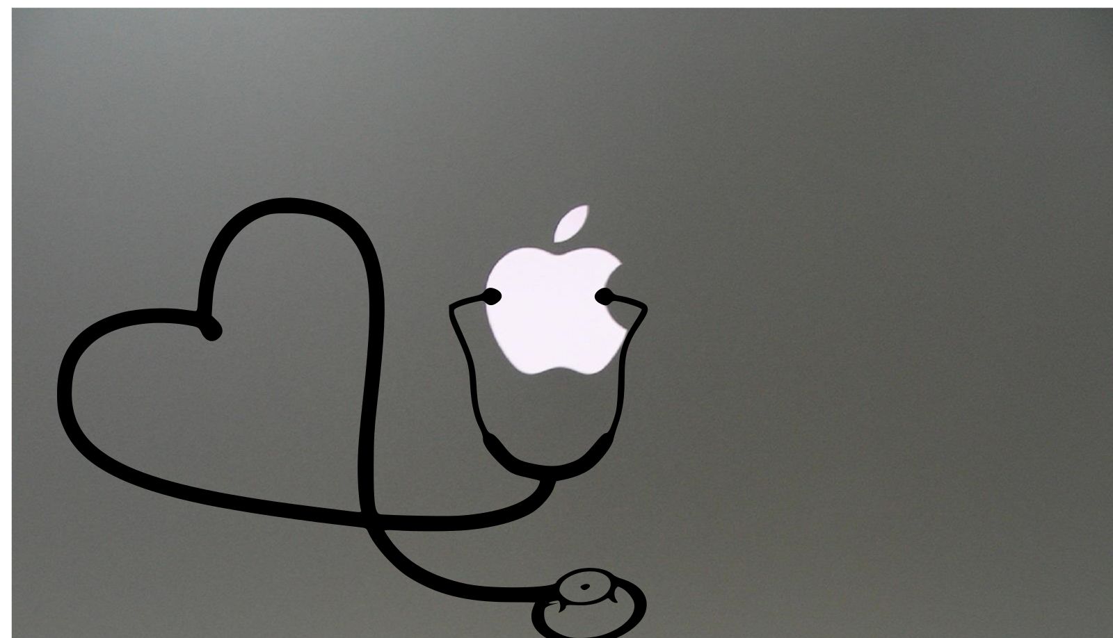stethoscope decal sticker vinyl macbook doctor medical car window