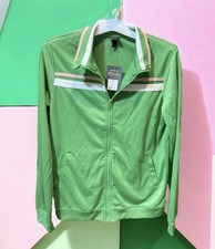 Girls Art Class Zip Up Youth Track Jacket Size XXL Green White Pink Athletic New