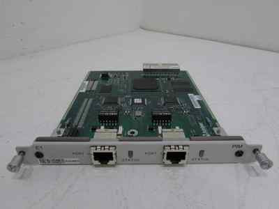 Juniper JX-2E1-RJ48-S 2Port E1 PIM w/ integrated CSU/DSU JX-2E1-RJ48