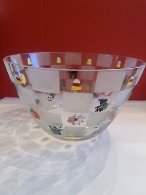 Lenox Collections Halloween Delights Bowl Hand Painted / Box