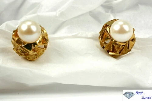 Collane e pendagli di lusso con perle perla in oro giallo