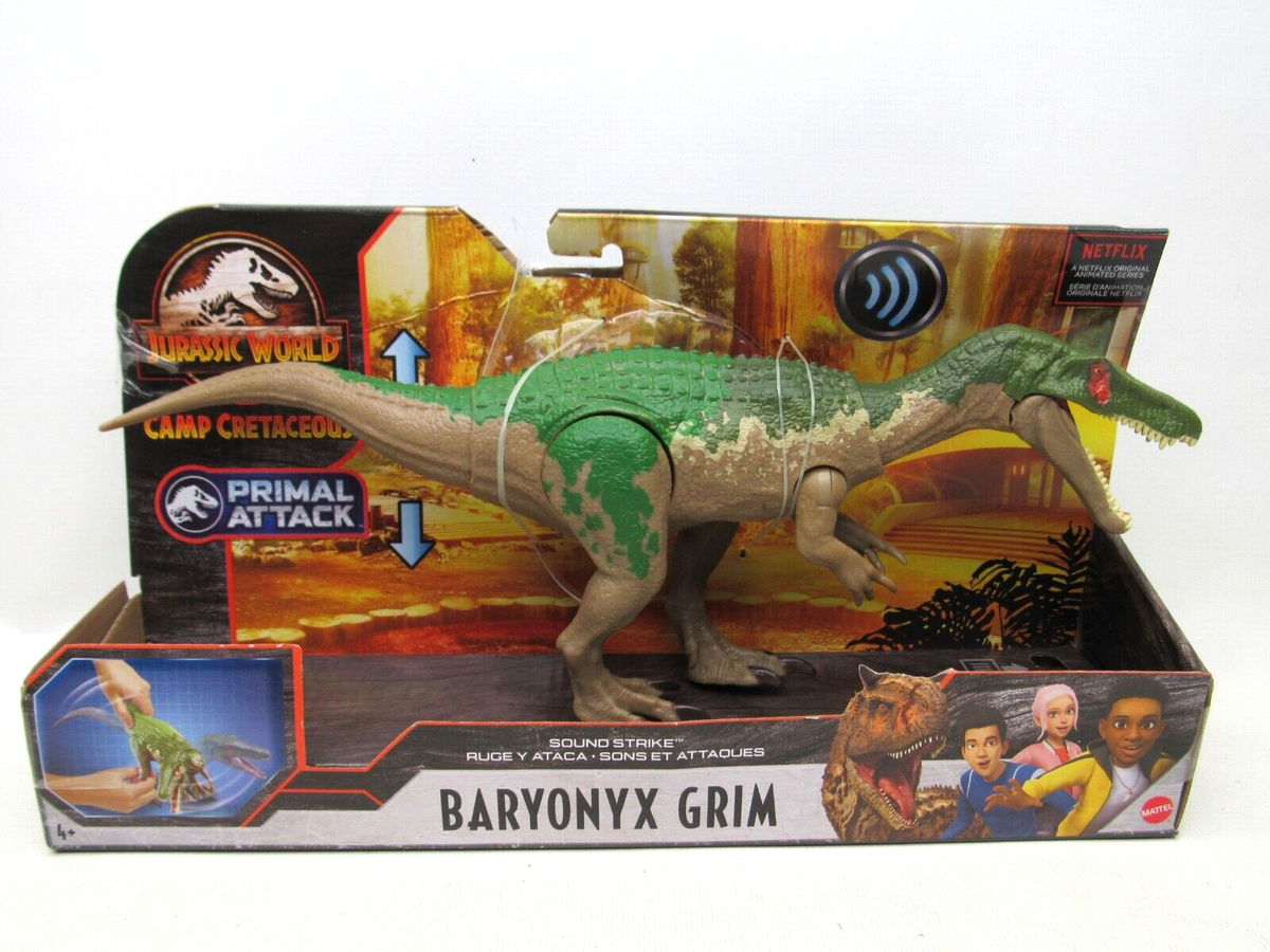 Baryonyx Jurassic World Toys 2019 Sound Strike Camp Cretaceous