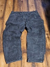 Vintage 90s Levi s 550 Orange Tab Faded Black Denim Jeans