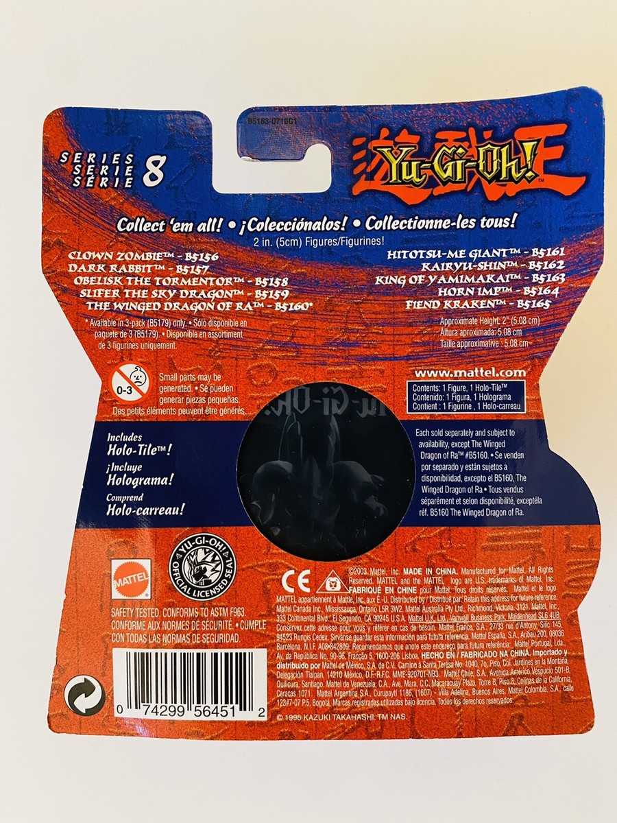 NEW IN BOX King of Yamimakai Yu-Gi-Oh! 2003 Mattel Mini Figure 2
