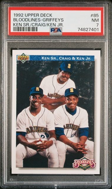 UPPER DECK  ケン グリフィー JR. 1989 Upper Deck - Ken Griffey Jr #1 (RC) for sale online | eBay