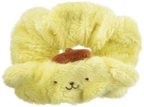 Sanrio Pompompurin Maskottchen Scrunchie 054470