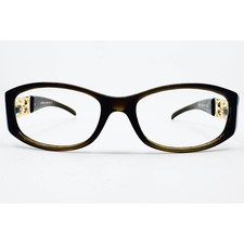 Escada Eyeglasses Womens Brown Gold E1384 KJU...