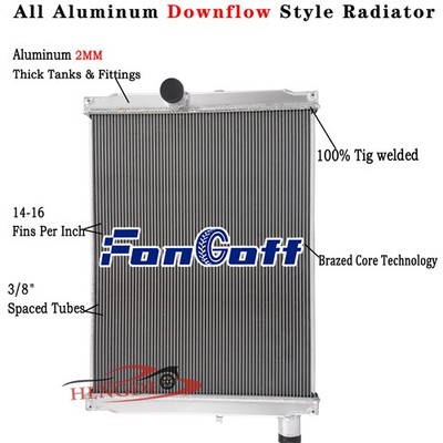 3Row Radiator For 2003-2010 International Harvester 8600 9200i 9400i 9900i SBA