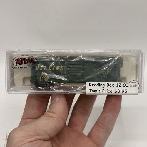 Escala N Trainman Atlas N 40’ PS-1 Caja Coche Lectura #107933 | Condition: New