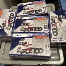 CORGI 1:50.SCANIA R. X 5 TRUCKS .H E PAYNE .