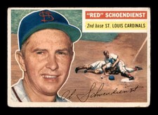 1956 Topps White Back #165 Red Schoendienst   G/VG X3200694
