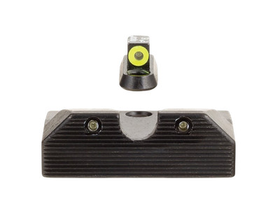 Trijicon 601080 Hd Xr Night Sight Set Green Tritium/Yellow Outline Front Gr