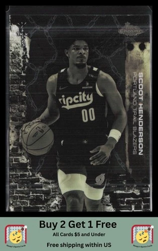 Scoot Henderson 2025-26 Topps Chrome Cactus Jack #38