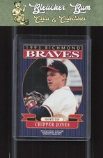 1993 Bleacher Bums Richmond Braves SP Chipper Jones