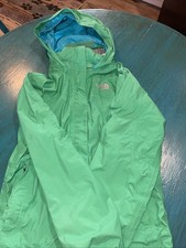 The North Face Hyvent Jacket Girl  s Size 10/12 Green Hooded