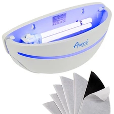 LED 5W Wall Mount Sconce Sticky Fly Trap Lamp for Capturing Flying Insects, F...