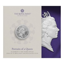 2026 Portraits of Queen Elizabeth II - 03 Raphael Maklouf Effigy &pound;5 BU
