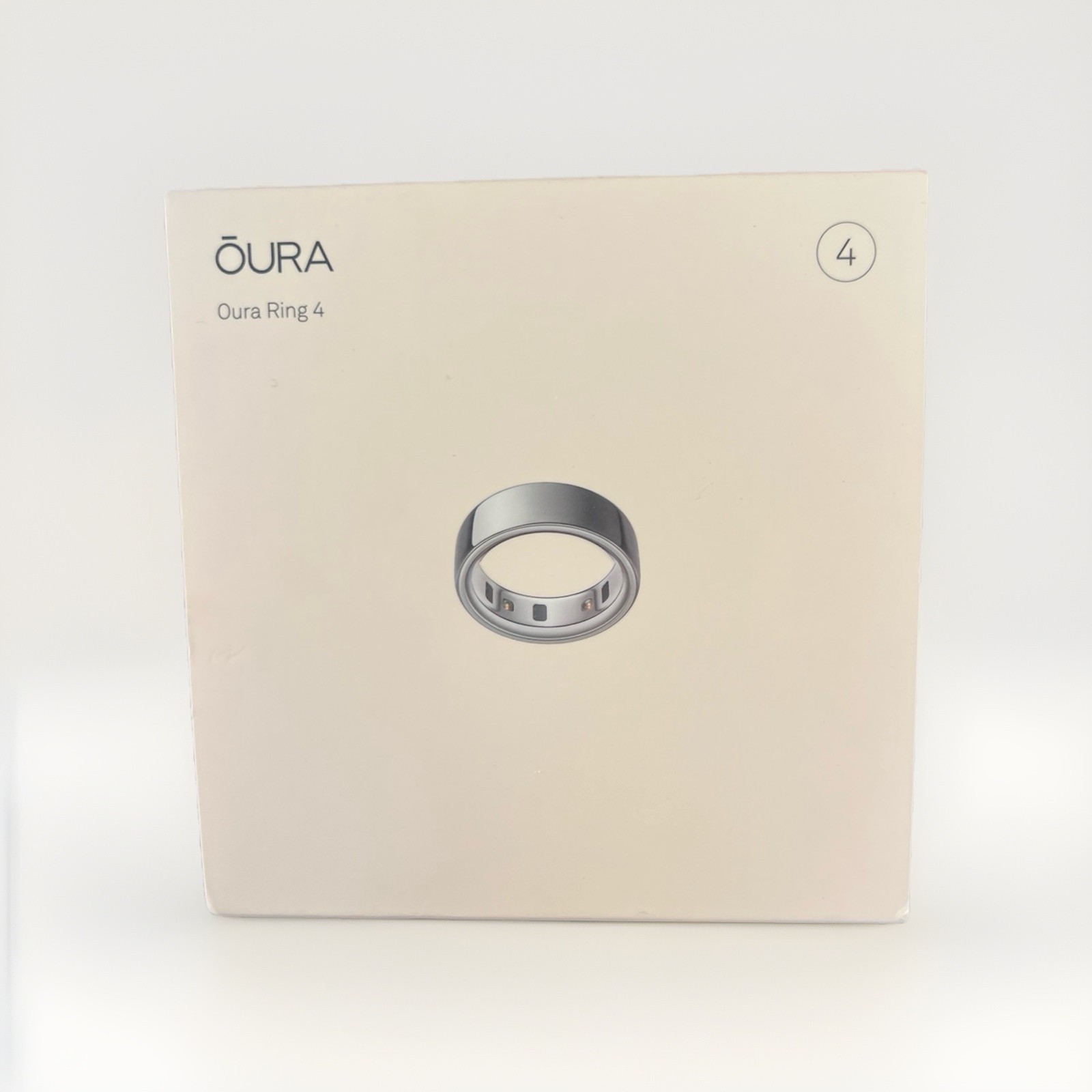 OURA Ring 4 - Größe 4 - Silver NEU&OVP