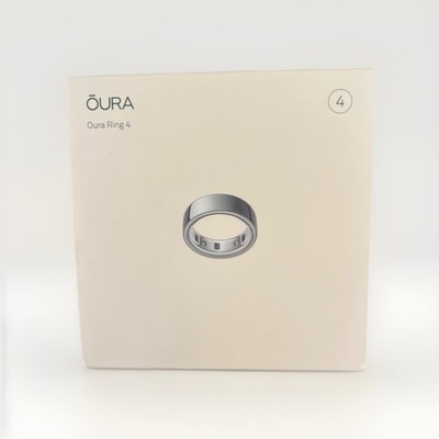 OURA Ring 4 - Größe 4 - Silver NEU&OVP