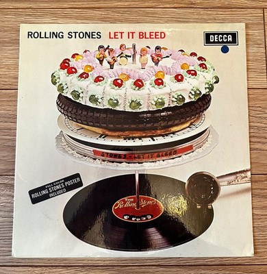 The Rolling Stones - LET IT BLEED 1969 1st UK UNBOXED label SKL 5025