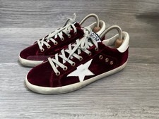 Scarpe basse Golden Goose Superstar in velluto taglia 38
