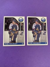 1985-86 Topps - Phil Housley #63 quantity two Buffalo Sabres
