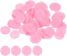100Pcs round Felt Circles, 10Mm 3/8" Pre Cut Felt Craft Pads Non-Woven Mini Felt