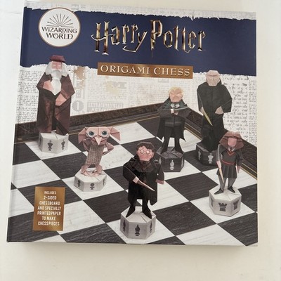 Harry Potter Origami Chess Set - Boxed. Unused Free Shipping 1stPrint 2020
