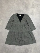 Sezane Gray Mini Dress Wool Size 34