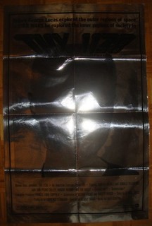 THX 1138 George Lucas Sci fi R.Duvall D.Pleasance M.McOmie OS Foil Re78 (26x40)