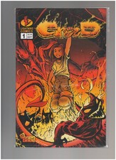 Creed #1 Fire Demon Variant Lightning Comics 1995 Martin Kaniuga Hood Tobolski