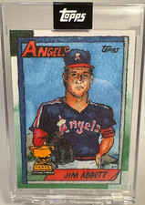 2025 Shoebox Treasures Canvas Stock (Encased) #77 Jim Abbott