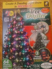 NIB Star Shower Tree Dazzler LED Christmas Holiday Lights 16 Colors  Patterns