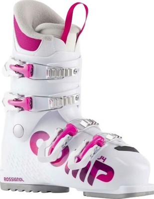 Rossignol Comp J4 Kid's Ski Boots, White, K22.5 MY24