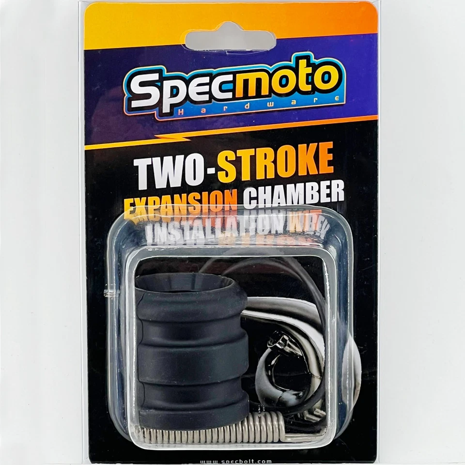 Silenciador de câmara de expansão 2 tempos YZ 250 cc kit de vedação de escape Yamaha tubo YZ250 - Imagem 3 de 4